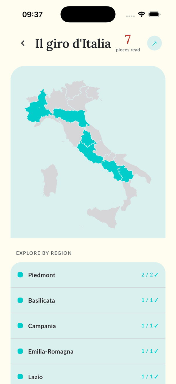 Nammo screenshot: Your map